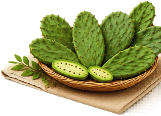 Nopal botanical illustration